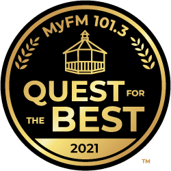 MyFM 101 3 Quest For The Best logo